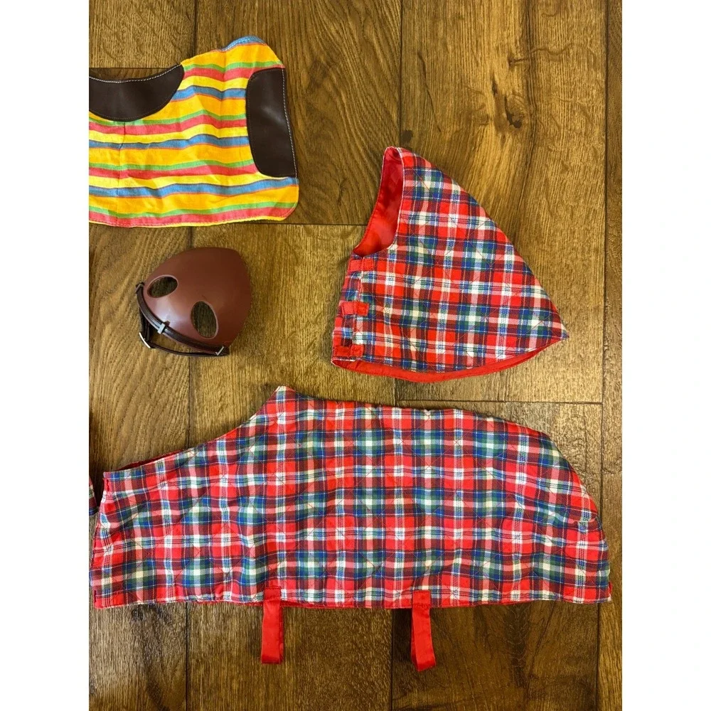 Our Generation Battat 18 Inch Doll‎ Horse Lot Blanket Helmet Food Accessories.